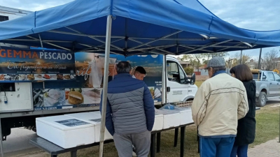 El camión con pescados de Mar del Plata regresa a Resistencia este sábado