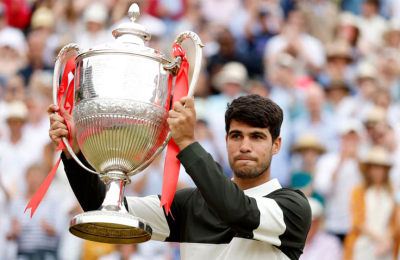 Alcaraz se consagró campeón en Queen"s y es firme candidato en Wimbledon