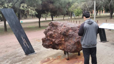 El parque de meteoritos tiene un gran potencial que sigue desaprovechado