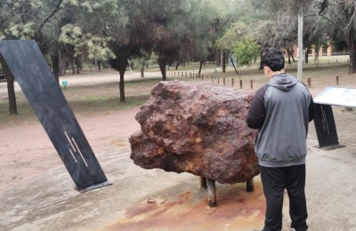 El parque de meteoritos tiene un gran potencial que sigue desaprovechado