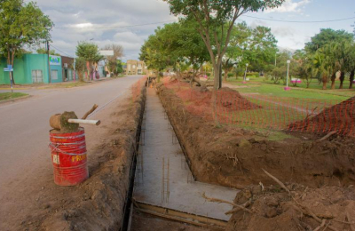 Pampa del Infierno apuesta a obras para evitar anegamientos