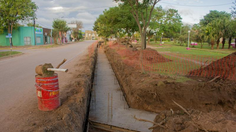 Pampa del Infierno apuesta a obras para evitar anegamientos