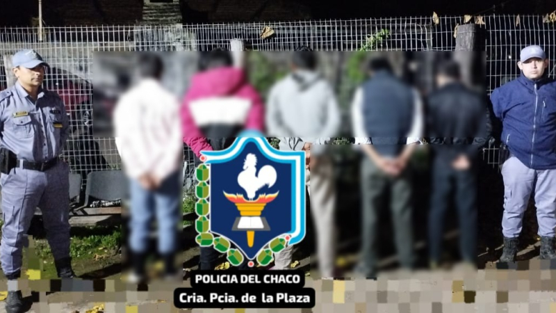 Festejos con incidentes en Plaza: secuestraron cuchillos y hubo demorados durante el aniversario