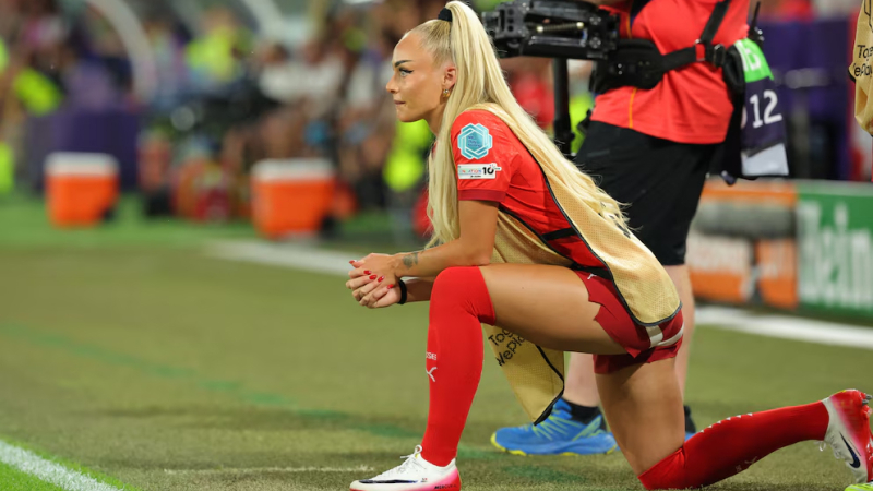 La selección suiza refuerza su seguridad por el furor que genera una de sus jugadoras