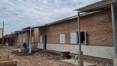 Importante avance en la construcción de viviendas en barrio Piñeyro