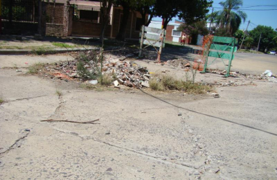 Vecinos celebraron el fin del bache de La Cangayé