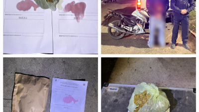 Persecución, insultos y droga: lo atraparon con marihuana tras intentar huir en moto