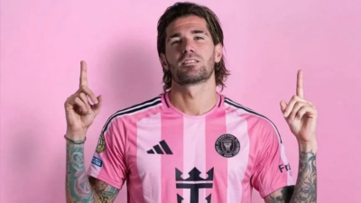 De Paul fue presentado en el Inter Miami de una particular manera