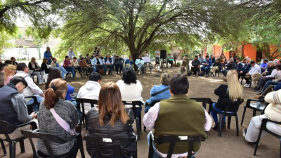 Gustavo Martínez se reunió con dirigentes del espacio CER en San Bernardo