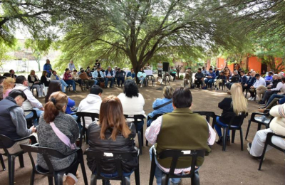 Gustavo Martínez se reunió con dirigentes del espacio CER en San Bernardo