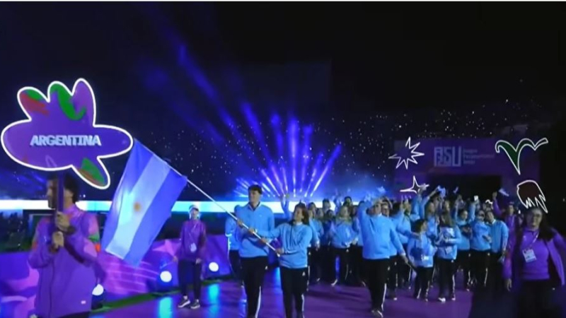 Se inauguraron los Juegos Panamericanos Junior 2025 en Asunción