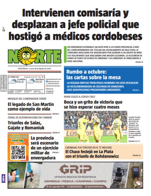 Edición del 18-08-2025
