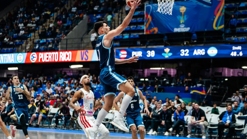 Argentina ganó un partidazo y sacó boleto a semis