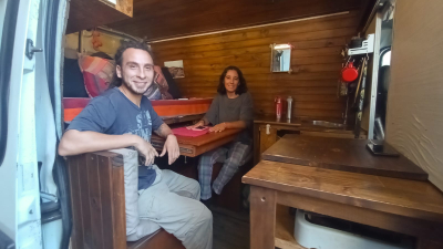 Caminos soñados: la vida sobre ruedas de Leticia y Jonatan