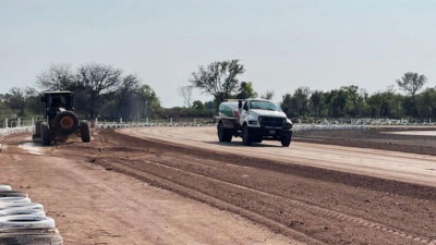 Avanzan los trabajos en el kartódromo de Sáenz Peña para la nueva fecha