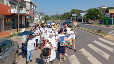 Fe, compromiso y comunidad: la Vida Consagrada peregrinó en clima jubilar hacia la Inmaculada