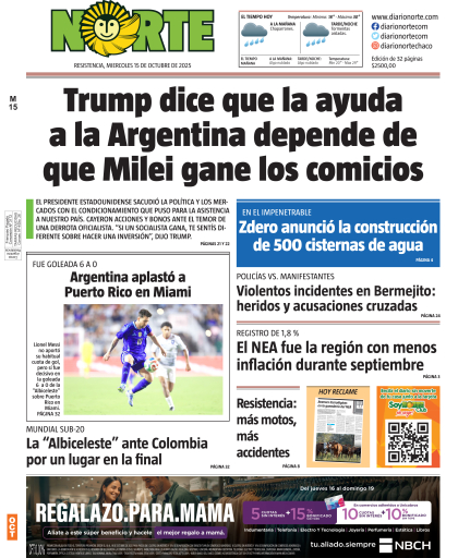 Edición del 15-10-2025