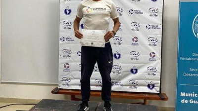 Buen cierre de año de José Muchutti: campeón argentino de duatlón
