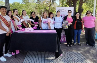"Tu lucha nos inspira": concienciación sobre cáncer de mama en Villa Ángela