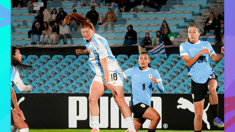 La Argentina logró un agónico empate ante Uruguay
