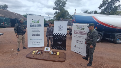 Acondicionó más de cinco kilos de cocaína dentro de dos gatos hidráulicos: fue detenido