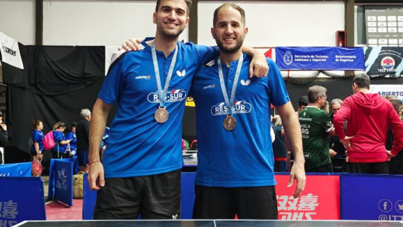 La actuación del Chaco en el Abierto de la República de tenis de mesa