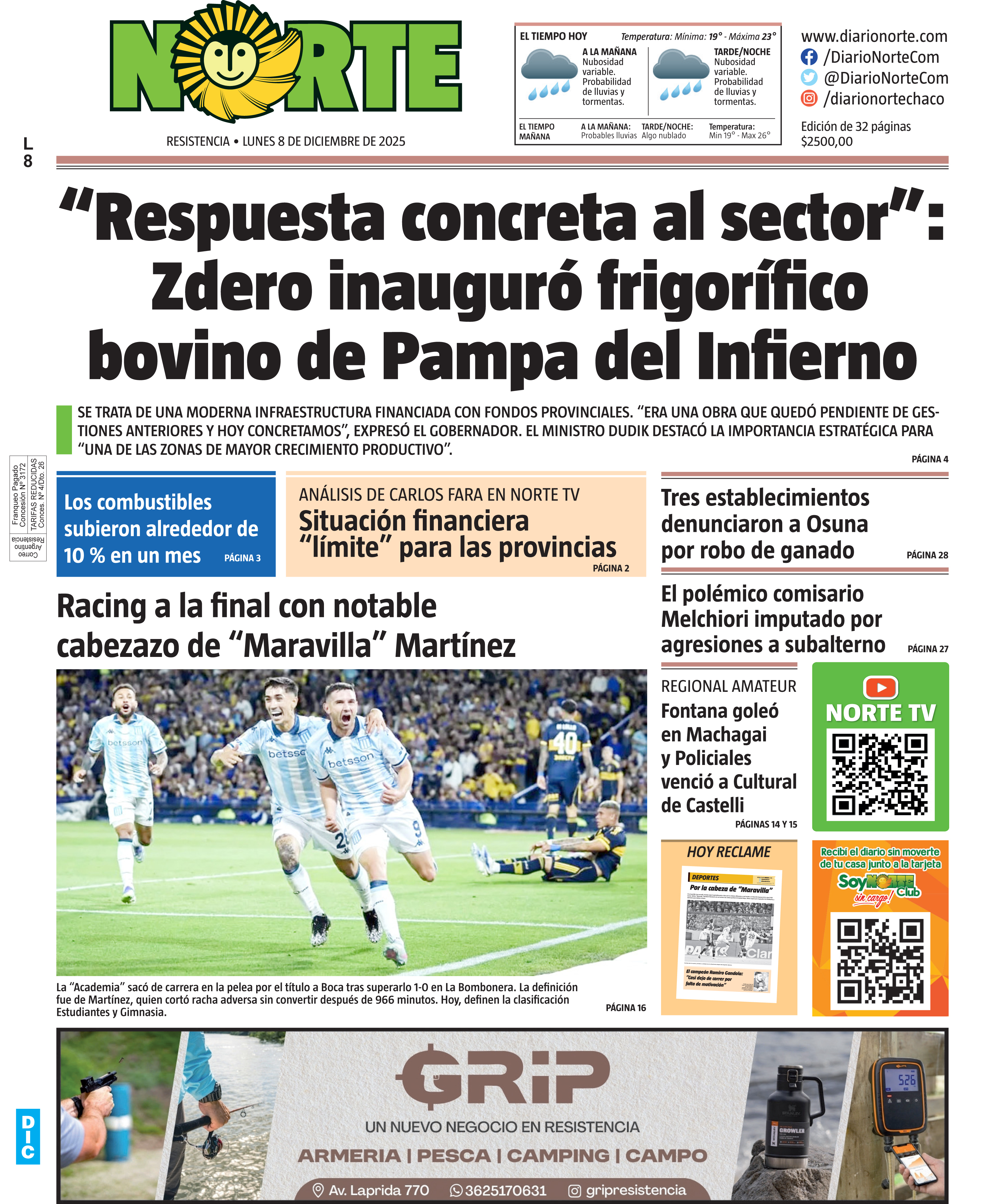 Edición del 08-12-2025