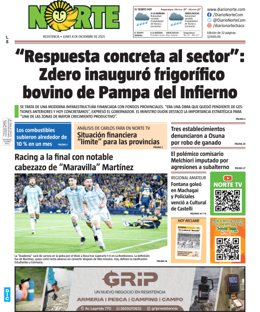 Edición del 08-12-2025