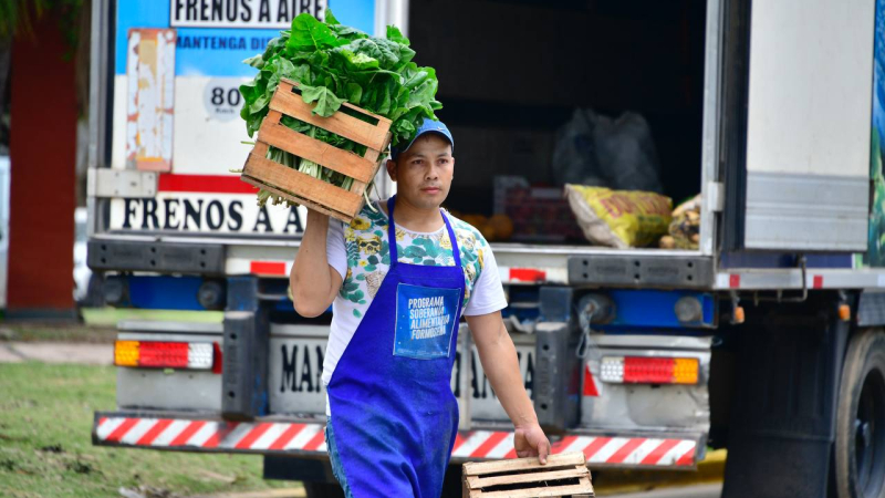 Soberanía Alimentaria Formoseña en el barrio Eva Perón