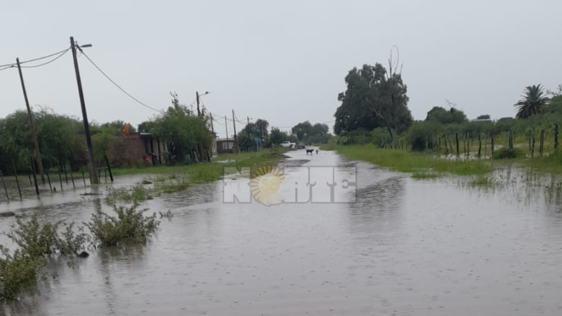 En Cote Lai cayeron casi 250 milímetros y hay familias evacuadas