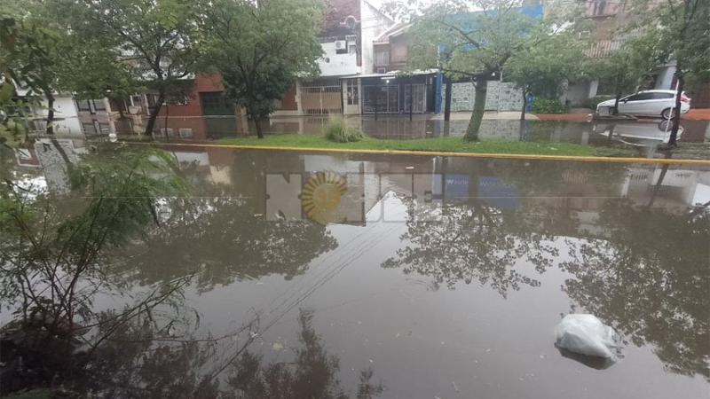 Rige una nueva alerta por tormenta en cinco departamentos del Chaco