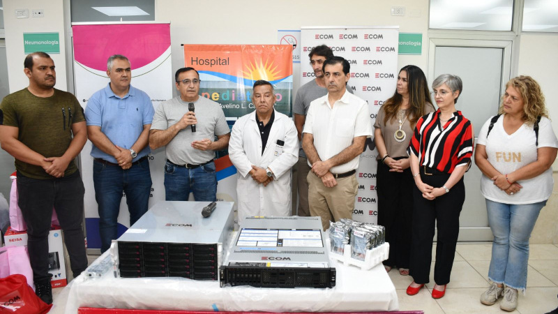 Hospital Pediátrico: renuevan infraestructura crítica para garantizar la atención y el diagnóstico