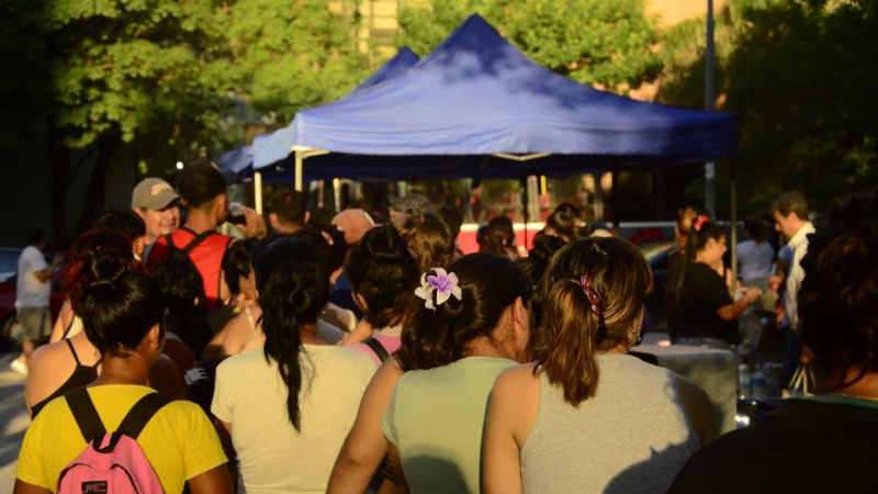 Entregaron viandas a más de 140 familias en situación de vulnerabilidad