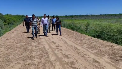 Vialidad Provincial reforzó anillo defensivo en Campo del Cielo
