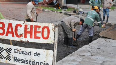 Plano actualizado de calles con bacheo en Resistencia