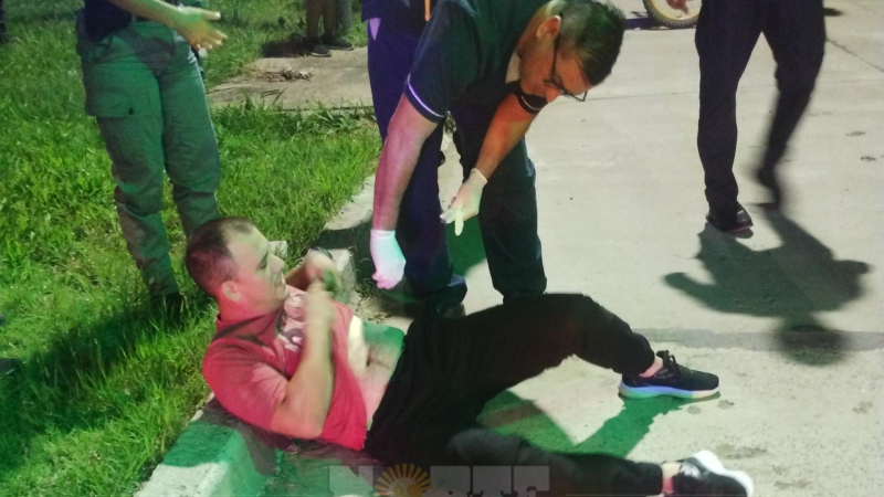 Resistencia: un policía fue baleado en un presunto intento de robo