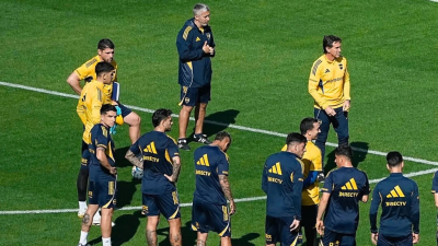El primer ensayo de Boca: sin doble nueve y con algunas sorpresas