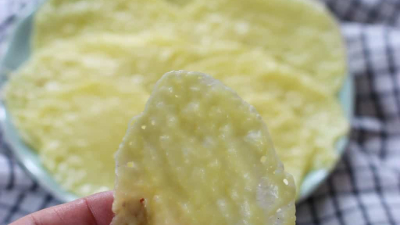 Chips de mozzarella que concentran el valor de la leche