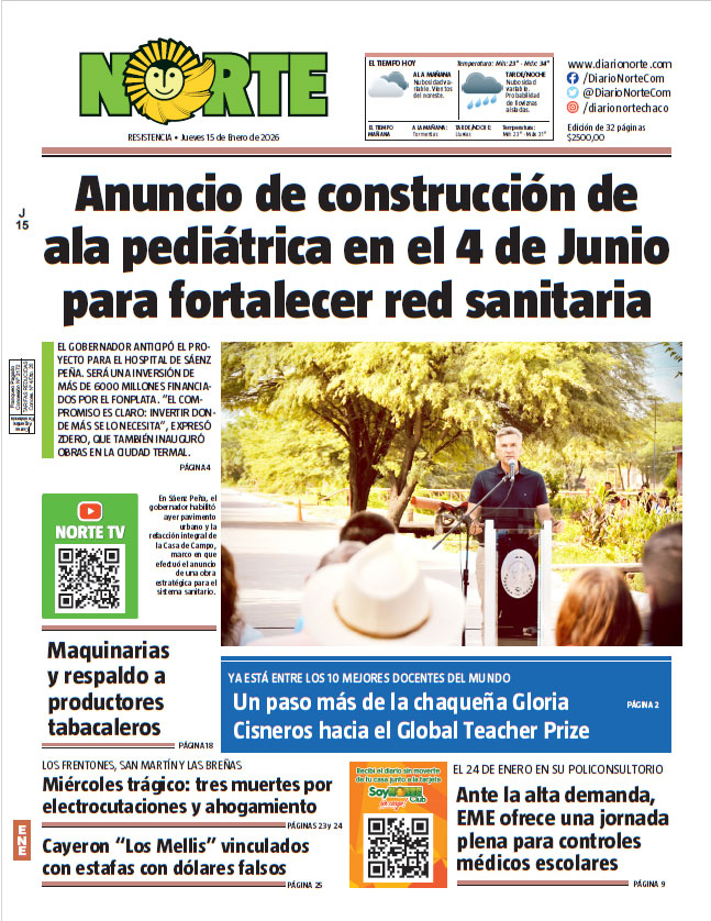 Edición del 15-01-2026