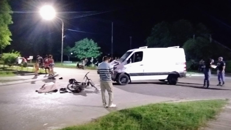 Una adolescente falleció en accidente de tránsito en Sáenz Peña