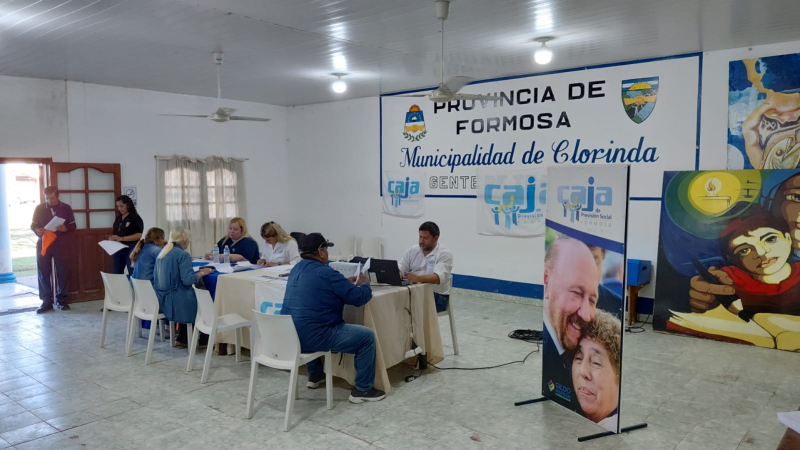 La Caja de Previsión continúa atendiendo en verano