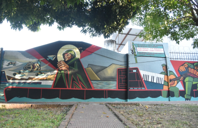 Cuando el arte abraza la memoria: MalvinArte deja huella en el barrio Paykín