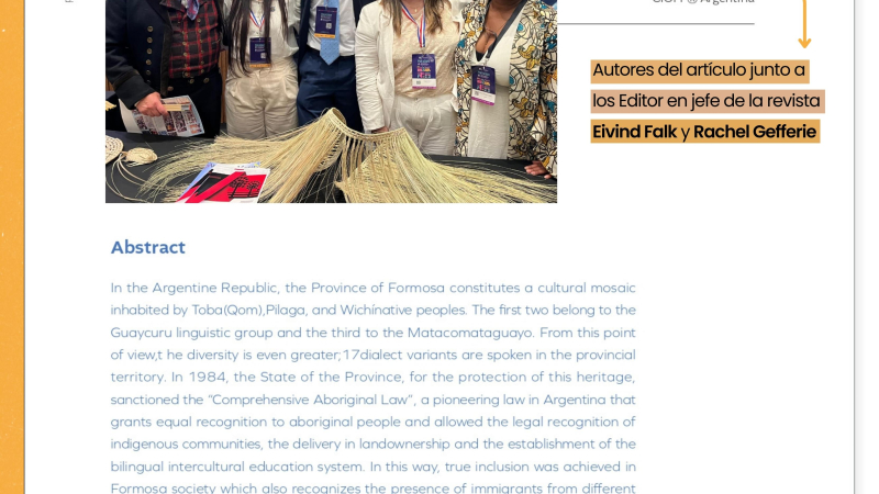 Trabajo de formoseños sobre cestería publicado por la Unesco
