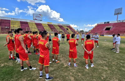 Sarmiento suma fútbol y minutos de preparación