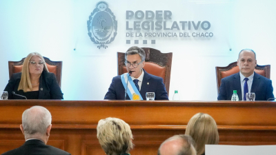 Zdero: "Se terminó la etapa en que el Estado era botín de guerra"