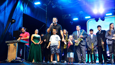 Sáenz Peña recibió sus 114 años con un multitudinario festejo