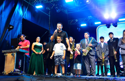 Sáenz Peña recibió sus 114 años con un multitudinario festejo