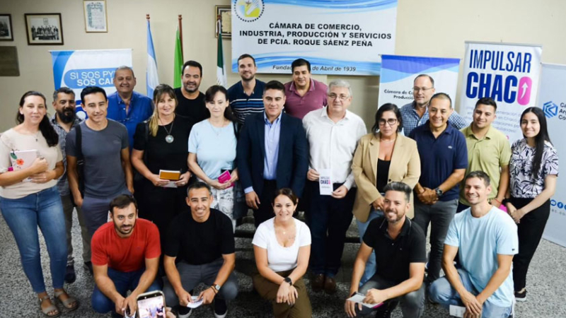 Sáenz Peña: el ministro Ferro presento herramientas para fortalecer a las pymes