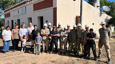 La escuela del paraje Pampa Zappa ahora tiene internet satelital