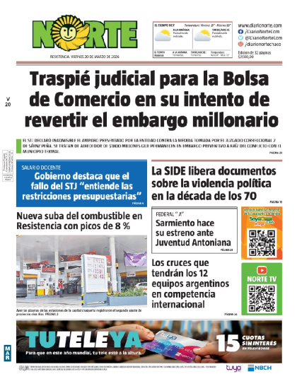 Edición del 20-03-2026